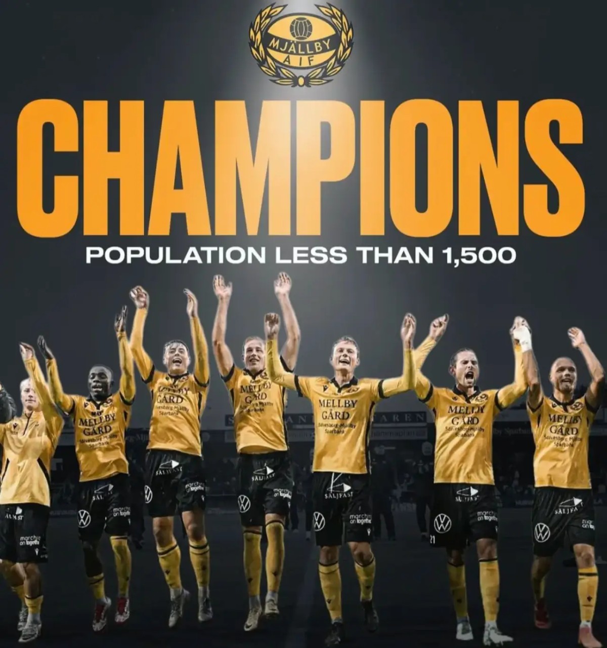 1500人乡村球队,队史首座顶级联赛冠军!